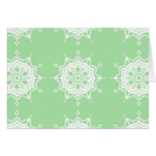 Seafoam Mandala (Front Horizontal)