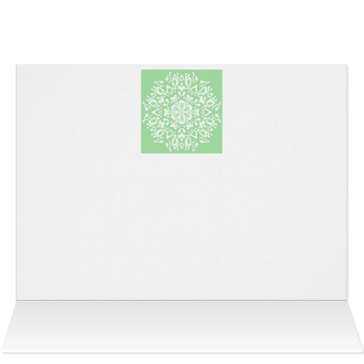 Seafoam Mandala (Inside Horizontal (Top))