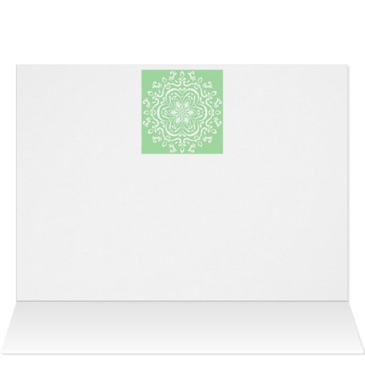 Seafoam Mandala (Inside Horizontal (Top))