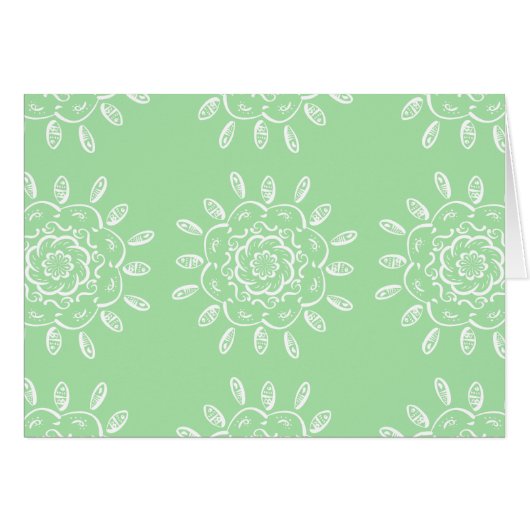 Seafoam Mandala (Front Horizontal)