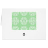 Seafoam Mandala Cards (Back Horizontal)