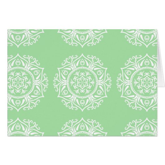 Seafoam Mandala Cards (Front Horizontal)