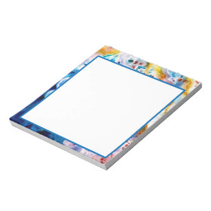 Seafoam marble  notepad