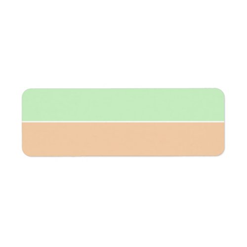 Seafoam  Salmon Storage Organization Blank Label