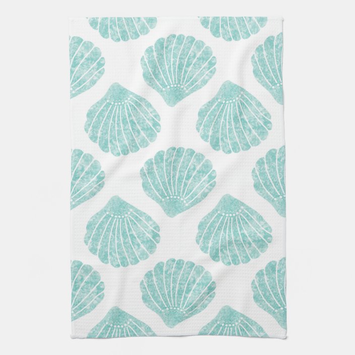 seafoam green hand towels