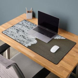 Seafoam Seashore Desk Mat