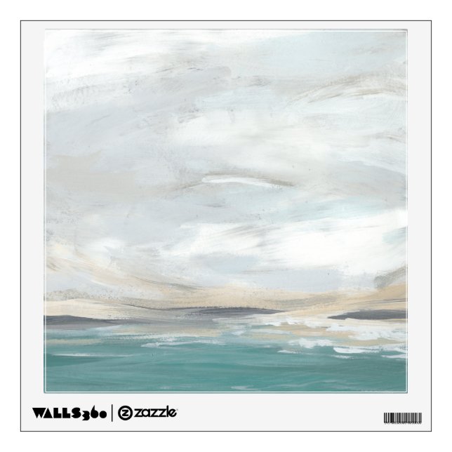 Seafoam Vista Wall Decal (Front)