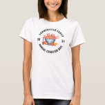 Seafood Boil Family Reunion Crawfish Matching T-Shirt<br><div class="desc">It's here again. The annual summer party event you plan for the whole family to hang, eat and drink. Commemorate this year with a matching family design to make the photo look perfect and keep the memory for years and years. Add your family details by clicking the "Personalize" button. TIP:...</div>