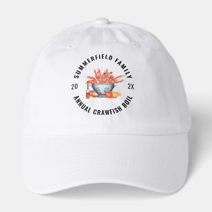 Seafood Boil Matching Family Crawfish Cookout Hat