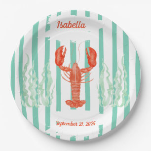 Seafood Boil Party - Custom Lobster Brunch Paper Plates