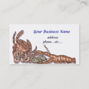 Seafood Business Card