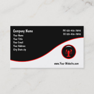 Seafood Business Cards