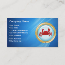 Seafood Business Cards