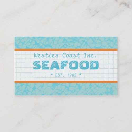 Seafood Company Business Card