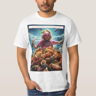 Seafood Diet: Dive In and Devour! Funny T-Shirt