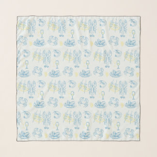 Seafood Feast Scarf