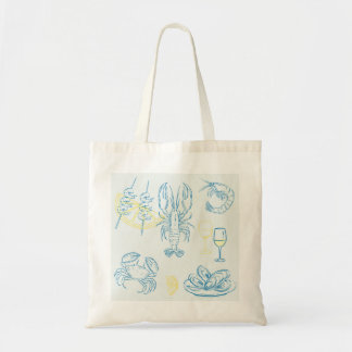 Seafood Feast Tote Bag