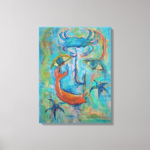 Seafood Lover Canvas Print