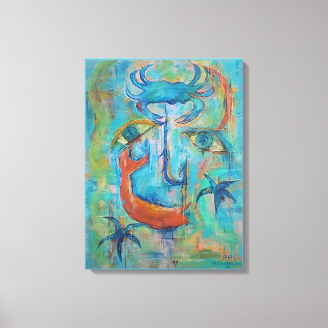 Seafood Lover Canvas Print (Front)