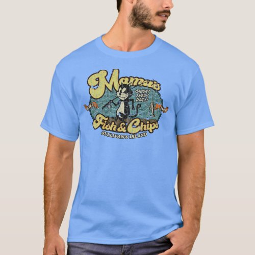 Seafood Mamas Fish Chips 98 T_Shirt