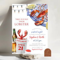 Seafood Night Engagement Party Invitation