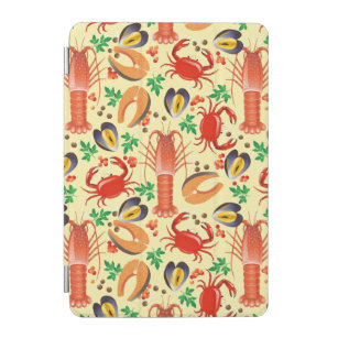 Seafood Pattern iPad Mini Cover