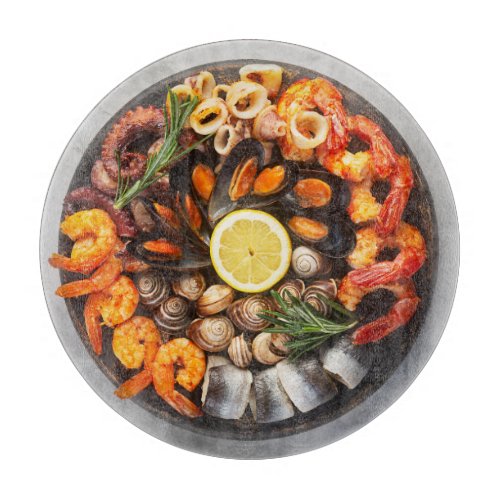 Seafood Platter Cutting Board