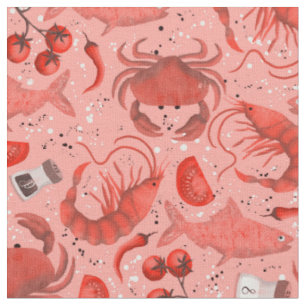 Seafood Spectacular  Fabric