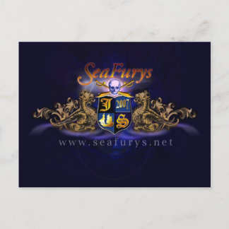 SeaFurys Shield (Blue) Postcard
