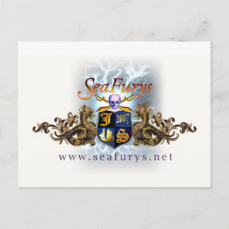 SeaFurys Shield (White) Postcard