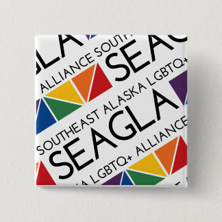 SEAGLA Square Logo Pin