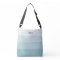 Seaglass Aqua Watercolor Ombre Monogram