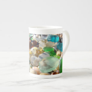 Seaglass Beach Summer Coastal Mugs Custom