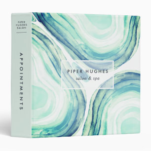 Seaglass Geode Binder