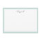Seaglass Personalized Stationery Flat Note Card