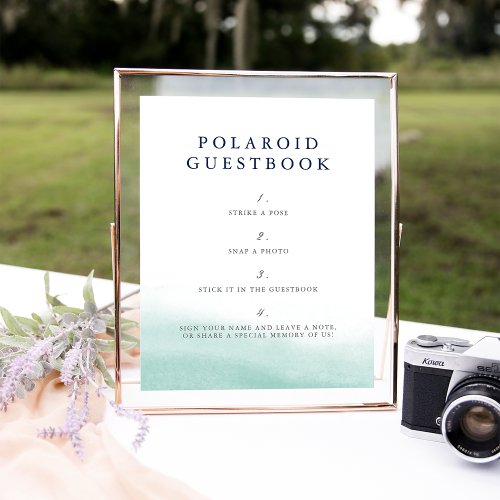 Seaglass Tides Photo Guestbook Sign