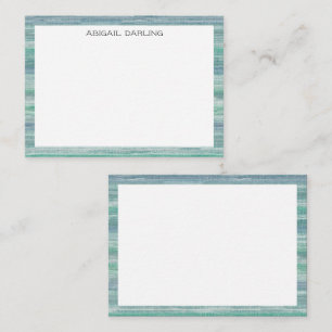 Seagrass Coastal Texture Note Card