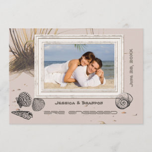 Seagrass Photo Announcement/Invitation Invitation