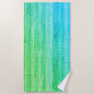 Seagrass Tropical Neon Beach Towel