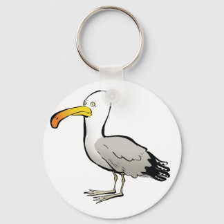 Seagull au naturel keychain