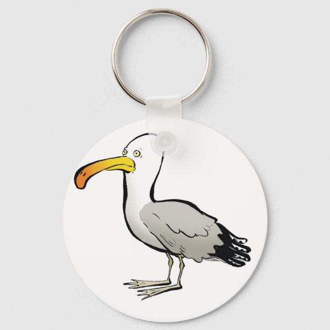 Seagull au naturel keychain (Front)