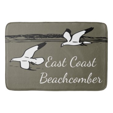 Seagull Beach East Coast Beachcomber Bathroom mat Seagull Beach East Coast Beachcomber Bathroom mat