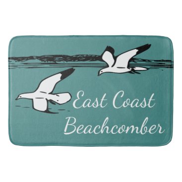 Seagull Beach East Coast Beachcomber Bathroom mat Seagull Beach East Coast Beachcomber Bathroom mat