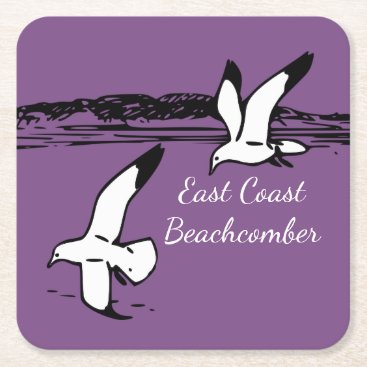 Seagull Beach East Coast Beachcomber drink coaster Seagull Beach East Coast Beachcomber drink coaster