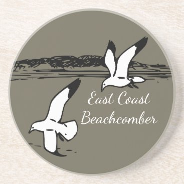 Seagull Beach East Coast Beachcomber drink coaster Seagull Beach East Coast Beachcomber drink coaster