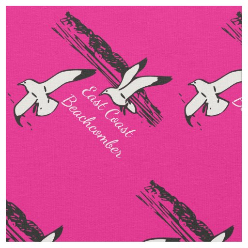 Seagull Beach East Coast Beachcomber fabric