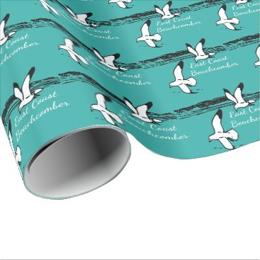 Seagull Beach East Coast Beachcomber gift wrap Seagull Beach East Coast Beachcomber gift wrap