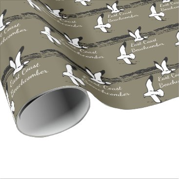 Seagull Beach East Coast Beachcomber gift wrap Seagull Beach East Coast Beachcomber gift wrap