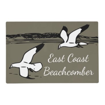 Seagull Beach East Coast Beachcomber place mat Seagull Beach East Coast Beachcomber place mat