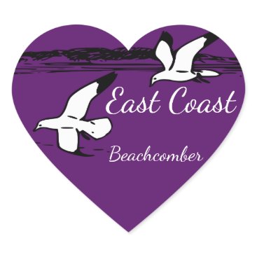 Seagull Beach East Coast Beachcomber sticker Seagull Beach East Coast Beachcomber sticker